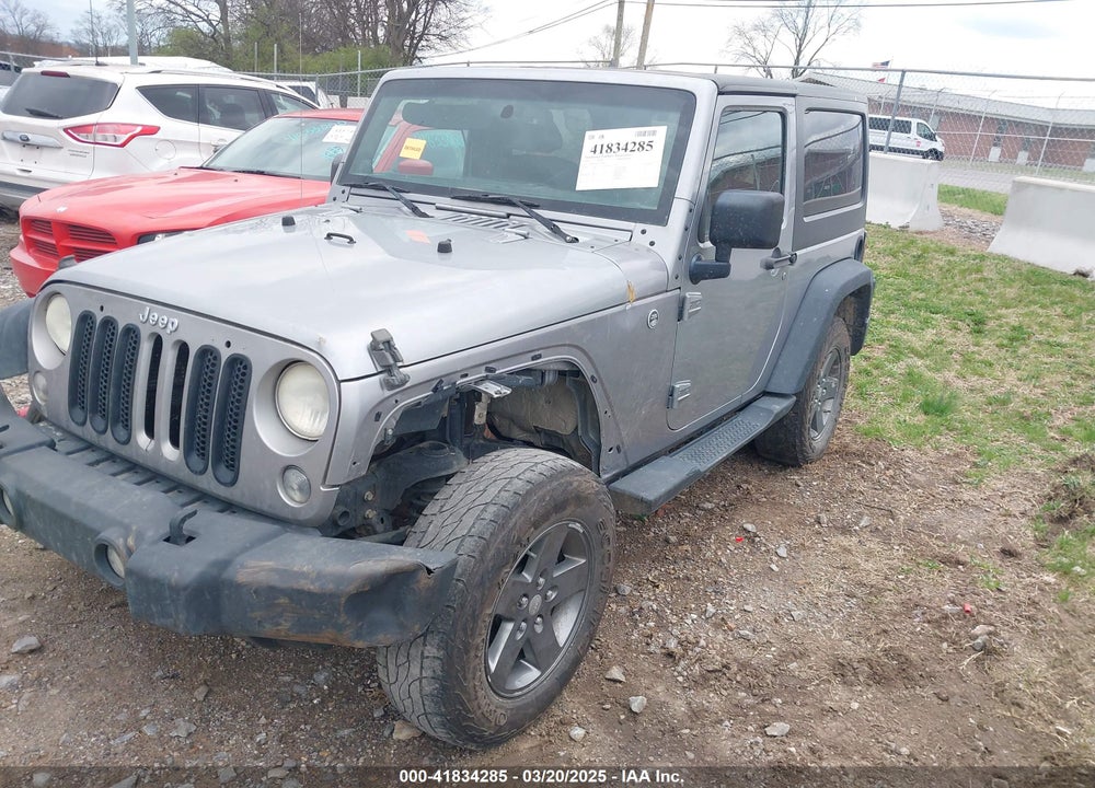 2014 JEEP WRANGLER SPORT VIN: 1C4AJWAG2EL209228