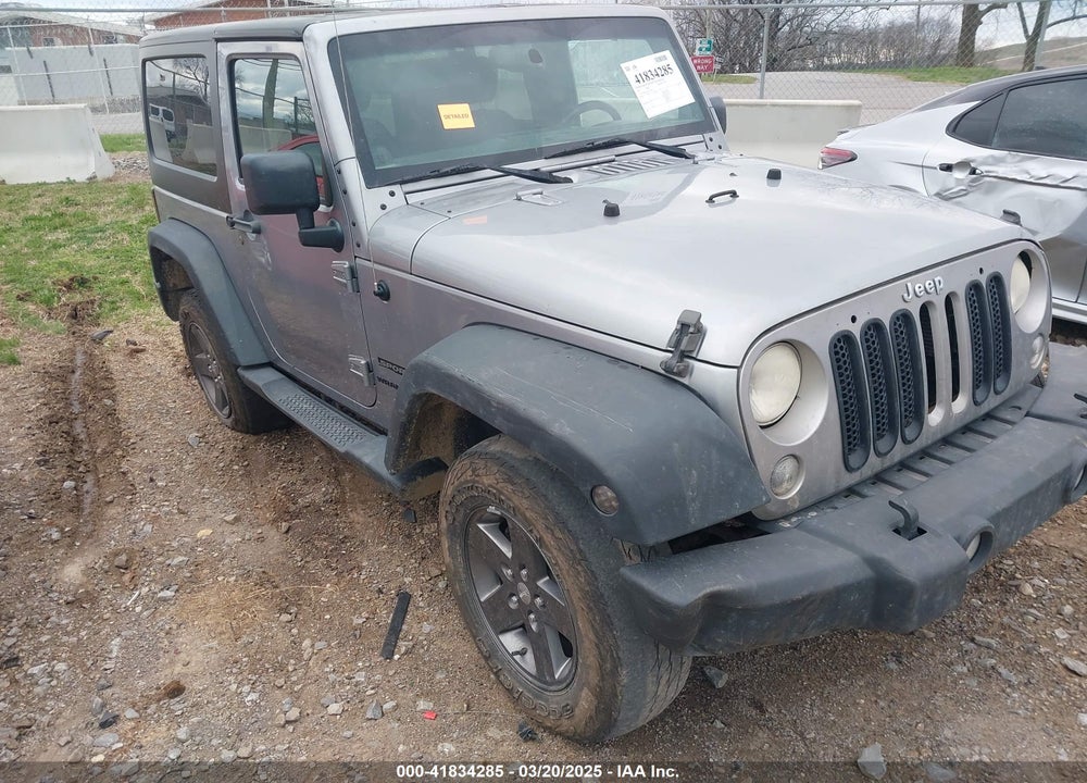 2014 JEEP WRANGLER SPORT VIN: 1C4AJWAG2EL209228