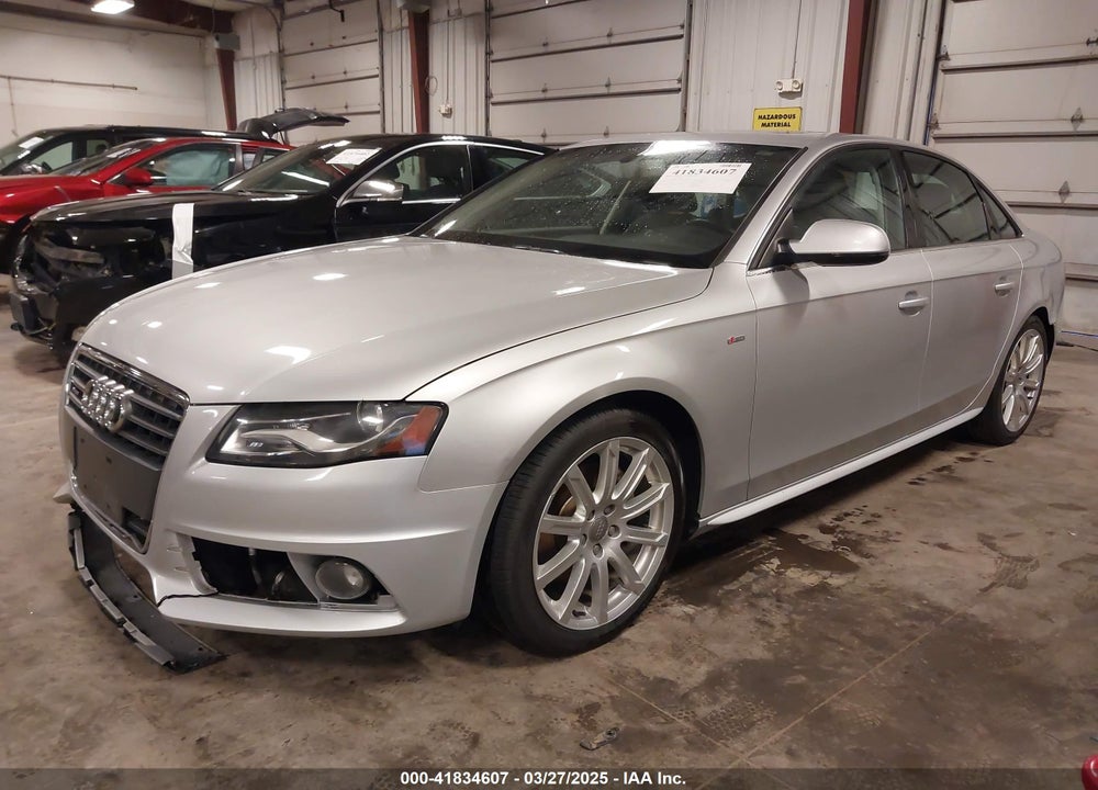 2012 AUDI A4 VIN: WAUHFAFL3CN010003