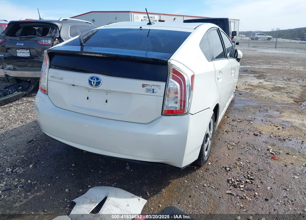 2014 TOYOTA PRIUS VIN: JTDKN3DU5E1782418