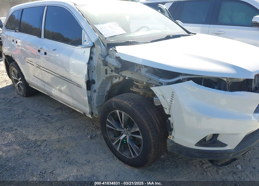 2016 TOYOTA HIGHLANDER VIN: 5TDKKRFH3GS180523