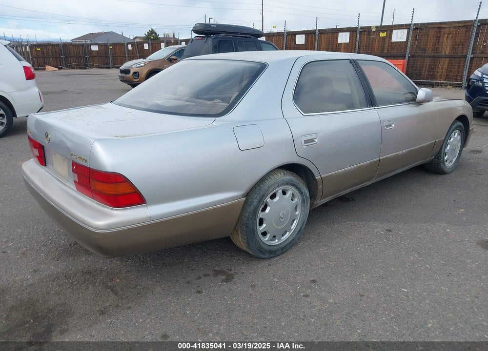1996 LEXUS LS 400 VIN: JT8BH22FXT0044671