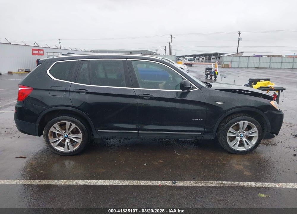 2013 BMW X3 XDRIVE35I VIN: 5UXWX7C55DL981225