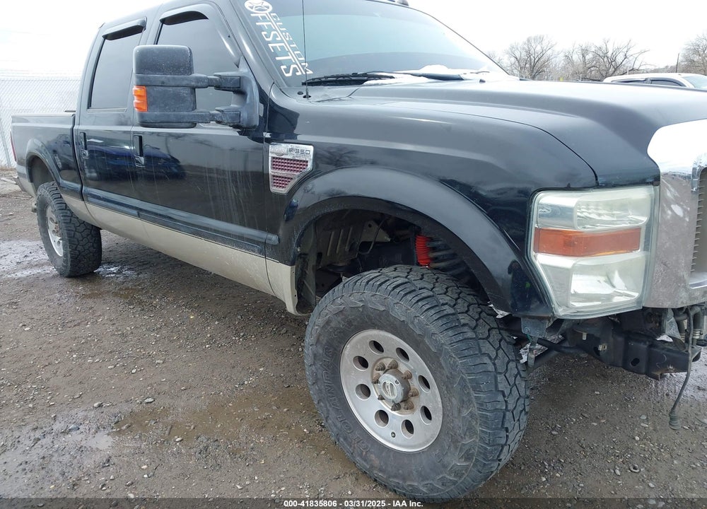 2008 FORD F-350 FX4/HARLEY-DAVIDSON/KING RANCH/LARIAT/XL/XLT VIN: 1FTWW31R28ED77130