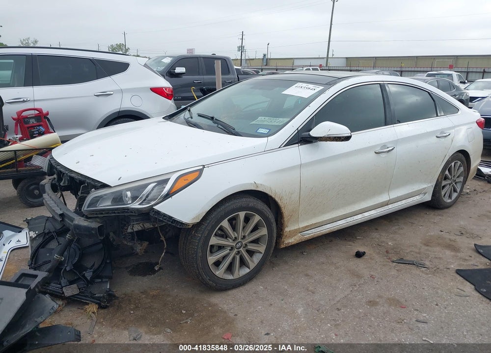 2016 HYUNDAI SONATA VIN: 5NPE34AFXGH392165