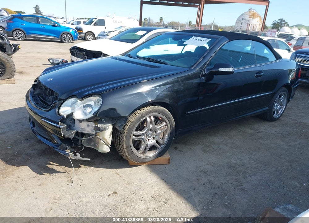 2004 MERCEDES-BENZ CLK 55 AMG VIN: WDBTK76G14T022337