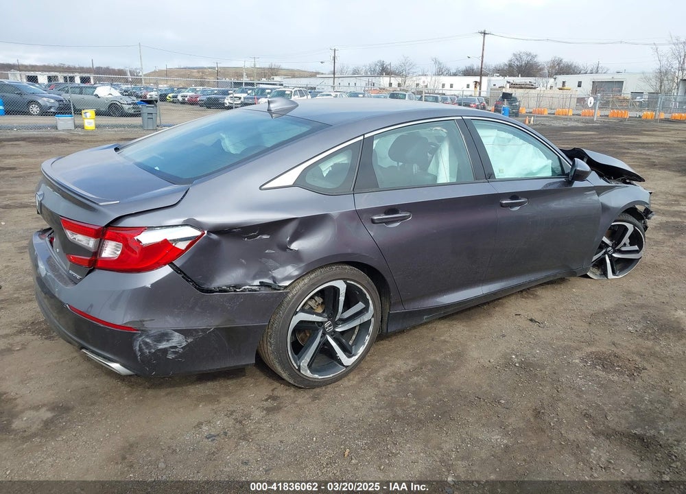 2020 HONDA ACCORD VIN: 1HGCV1F37LA140410