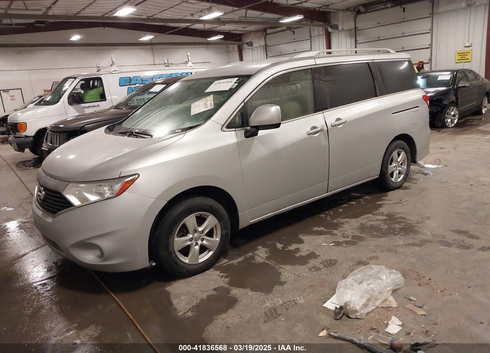 2017 NISSAN QUEST SV VIN: JN8AE2KP2H9169296