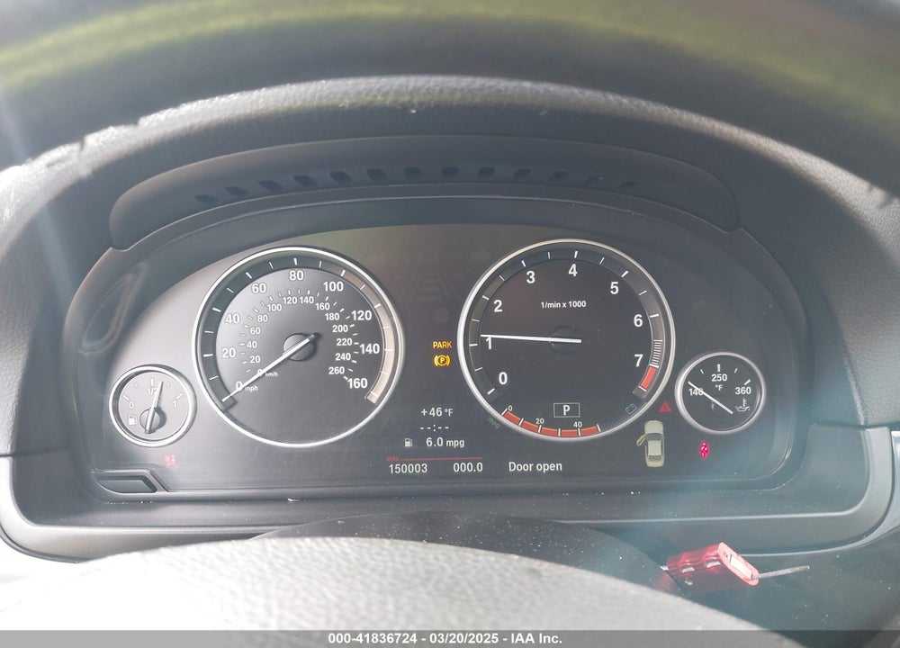 2011 BMW 5 SERIES VIN: WBAFU7C59BDU56134