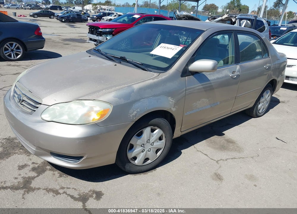 2004 TOYOTA COROLLA LE VIN: 1NXBR32E04Z333348