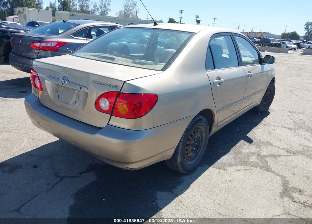 2004 TOYOTA COROLLA LE VIN: 1NXBR32E04Z333348