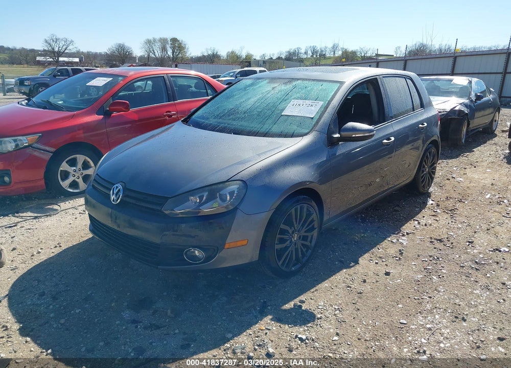 2012 VOLKSWAGEN GOLF TDI 4-DOOR VIN: WVWDM7AJ9CW240204