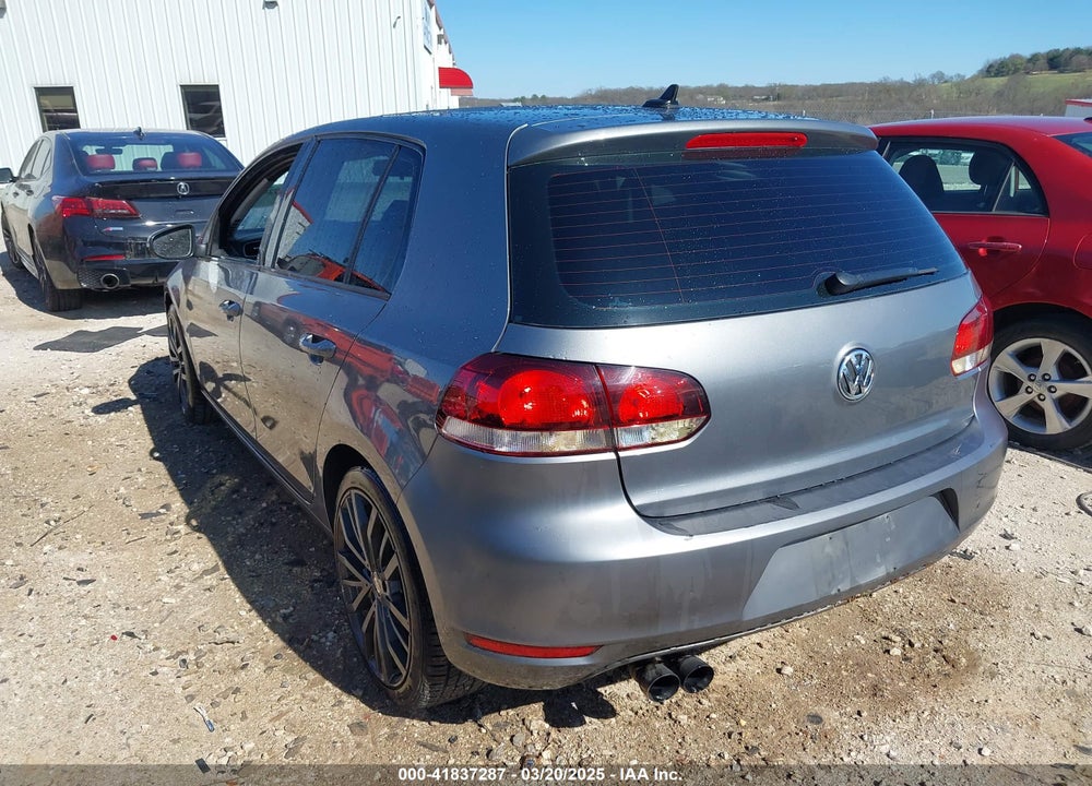 2012 VOLKSWAGEN GOLF TDI 4-DOOR VIN: WVWDM7AJ9CW240204