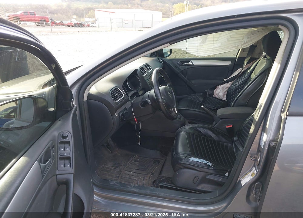 2012 VOLKSWAGEN GOLF TDI 4-DOOR VIN: WVWDM7AJ9CW240204