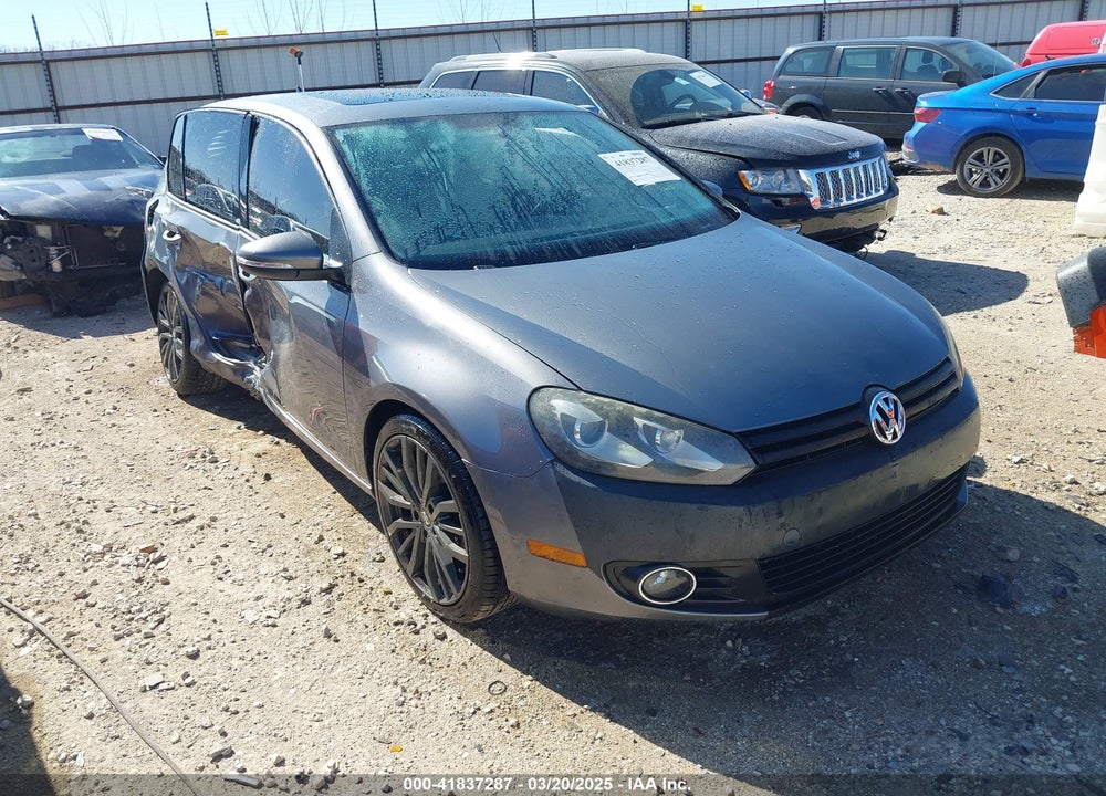 2012 VOLKSWAGEN GOLF TDI 4-DOOR VIN: WVWDM7AJ9CW240204