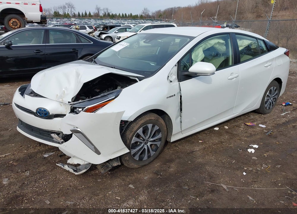 2021 TOYOTA PRIUS VIN: JTDL9MFU3M3030604