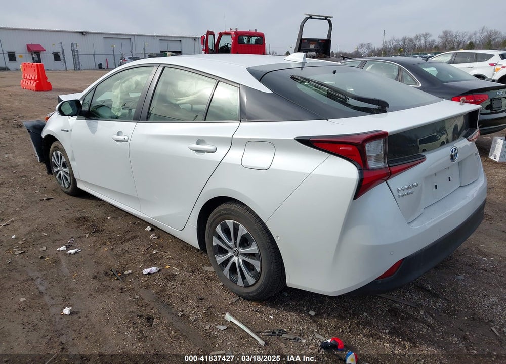 2021 TOYOTA PRIUS VIN: JTDL9MFU3M3030604