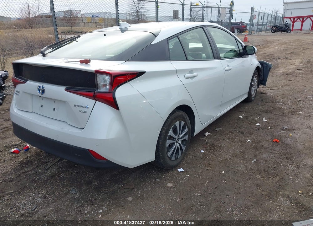 2021 TOYOTA PRIUS VIN: JTDL9MFU3M3030604