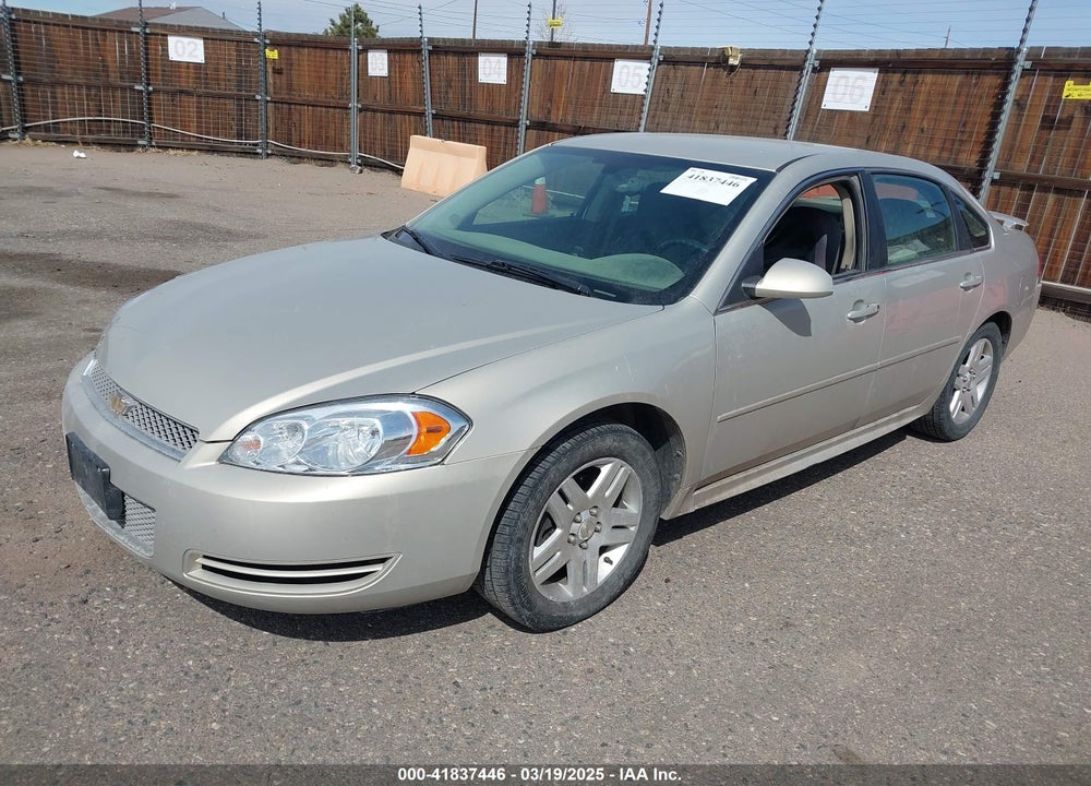 2012 CHEVROLET IMPALA VIN: 2G1WB5E31C1125952