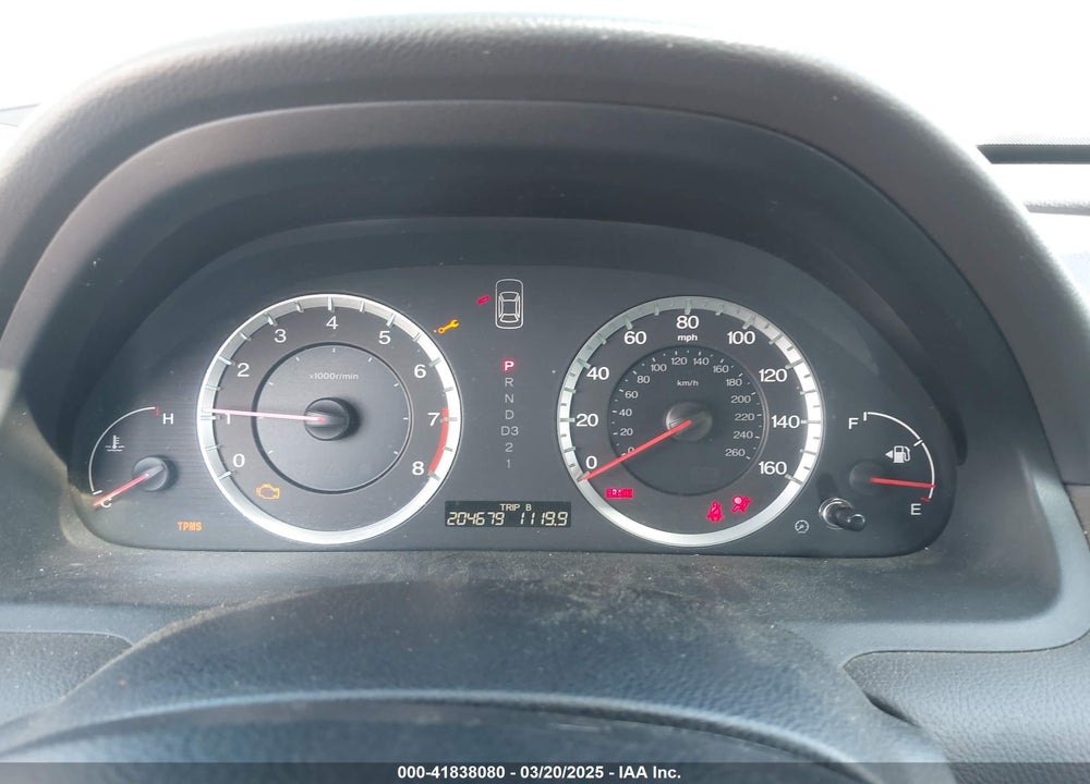 2008 HONDA ACCORD VIN: 1HGCP36738A049425