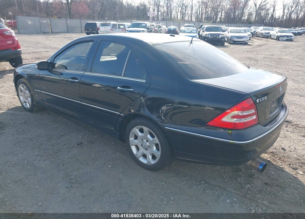 2006 MERCEDES-BENZ C VIN: WDBRF92H86F796224