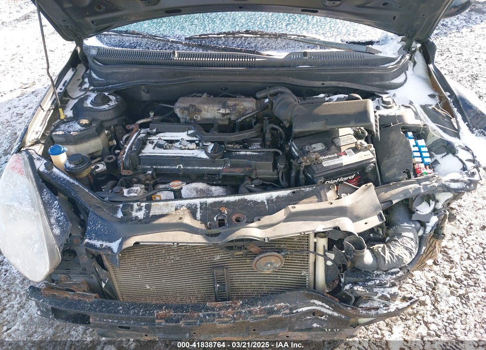 2008 HYUNDAI ACCENT GLS VIN: KMHCN46CX8U221841