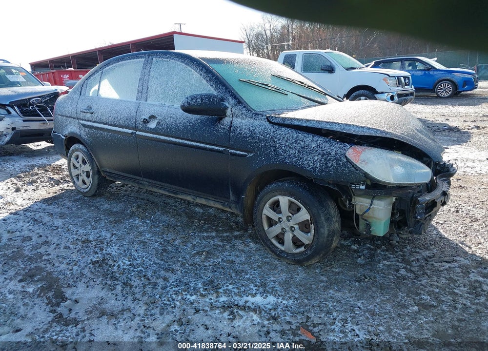 2008 HYUNDAI ACCENT GLS VIN: KMHCN46CX8U221841
