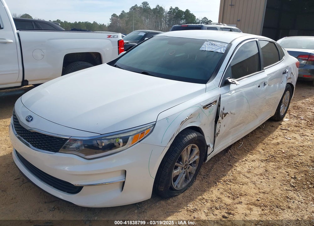 2016 KIA OPTIMA VIN: KNAGT4L38G5098398