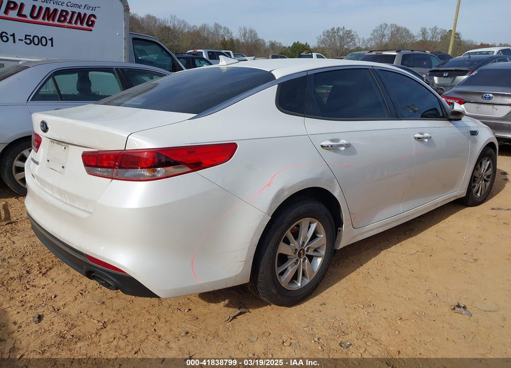 2016 KIA OPTIMA VIN: KNAGT4L38G5098398