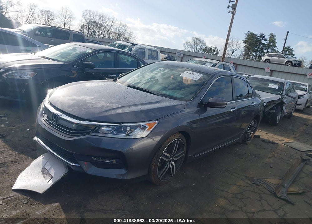2016 HONDA ACCORD VIN: 1HGCR2F52GA161036