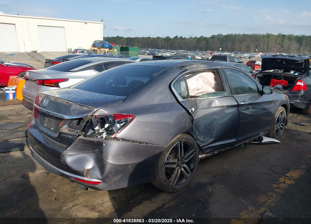 2016 HONDA ACCORD VIN: 1HGCR2F52GA161036