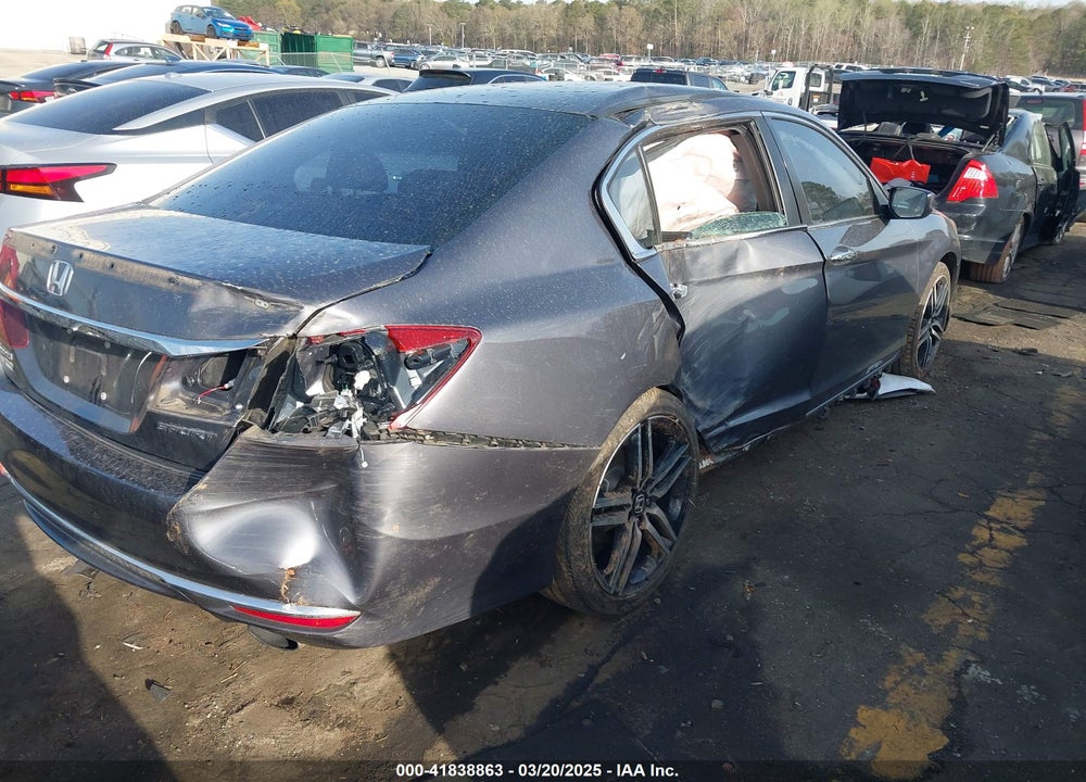 2016 HONDA ACCORD VIN: 1HGCR2F52GA161036