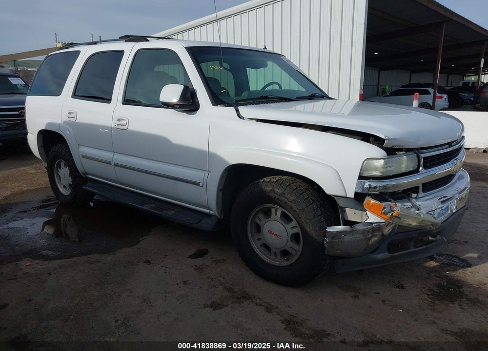 2002 CHEVROLET TAHOE LT VIN: 1GNEK13Z42R256342