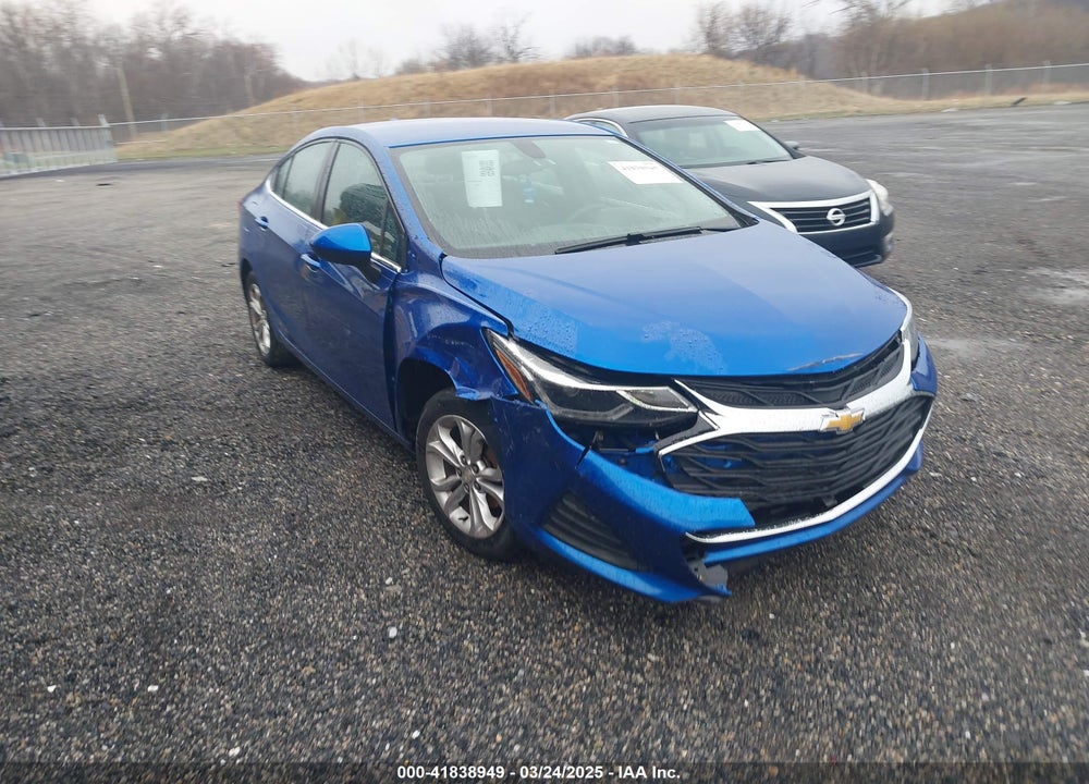 2019 CHEVROLET CRUZE LT VIN: 1G1BE5SM1K7122389