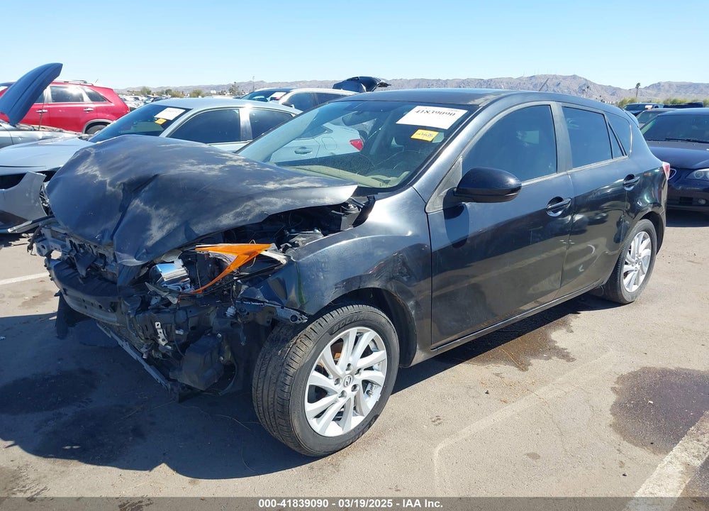 2012 MAZDA MAZDA3 VIN: JM1BL1L87C1593877