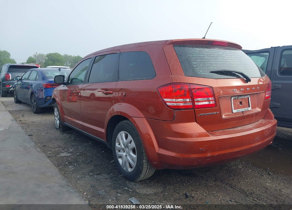 2014 DODGE JOURNEY VIN: 3C4PDCAB4ET132547