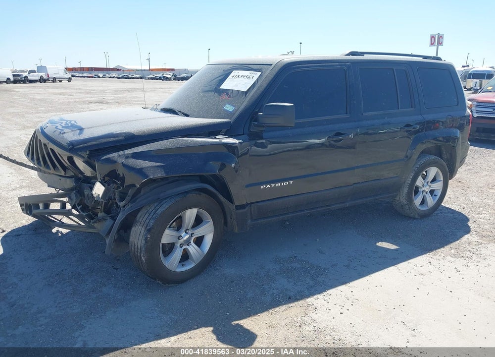 2017 JEEP PATRIOT VIN: 1C4NJRFB3HD174116
