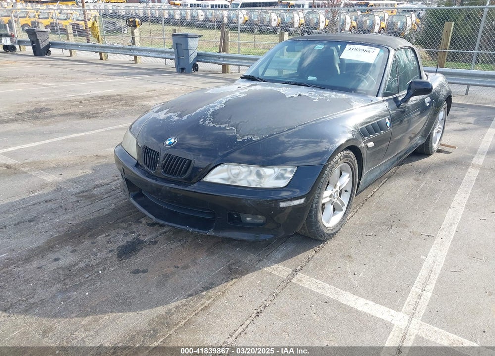 2000 BMW Z3 2.3 VIN: 4USCH9343YLF88122