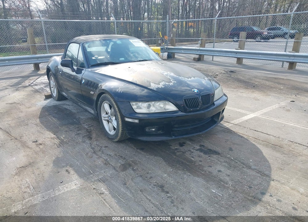 2000 BMW Z3 2.3 VIN: 4USCH9343YLF88122