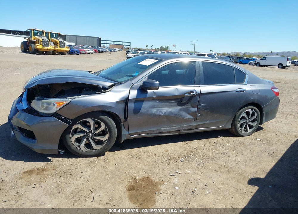 2016 HONDA ACCORD EX VIN: 1HGCR2F72GA223360