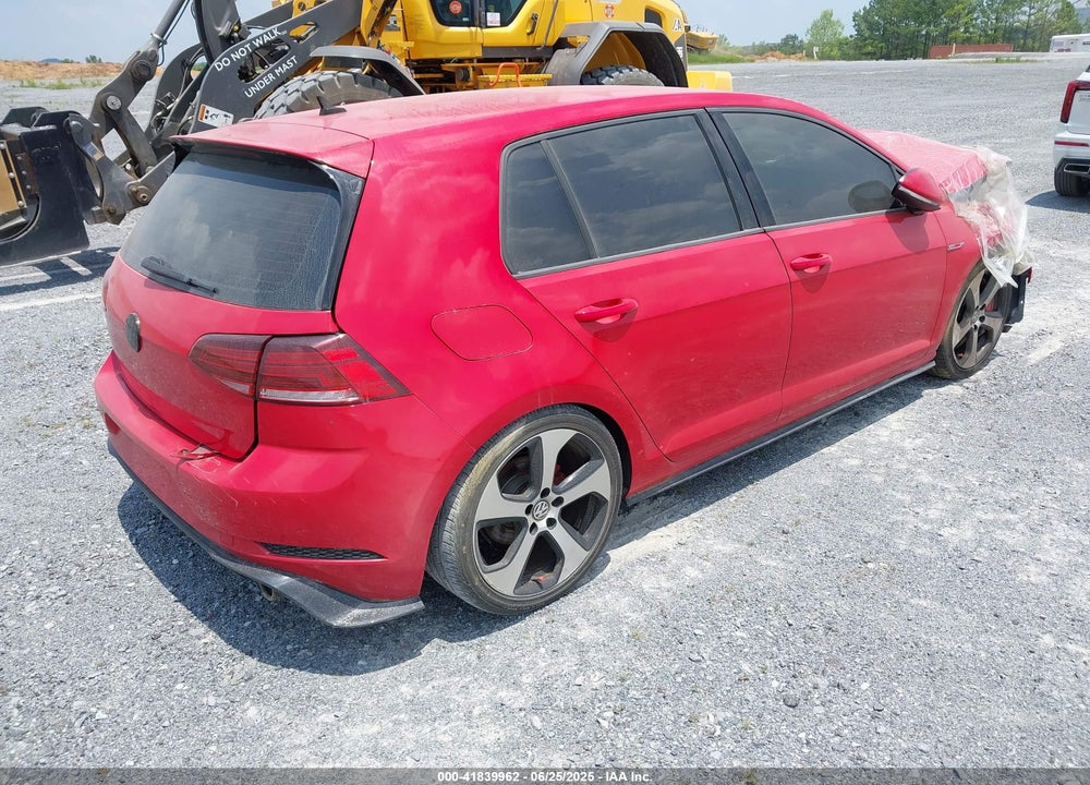 2018 VOLKSWAGEN GOLF VIN: 3VW447AU5JM293678