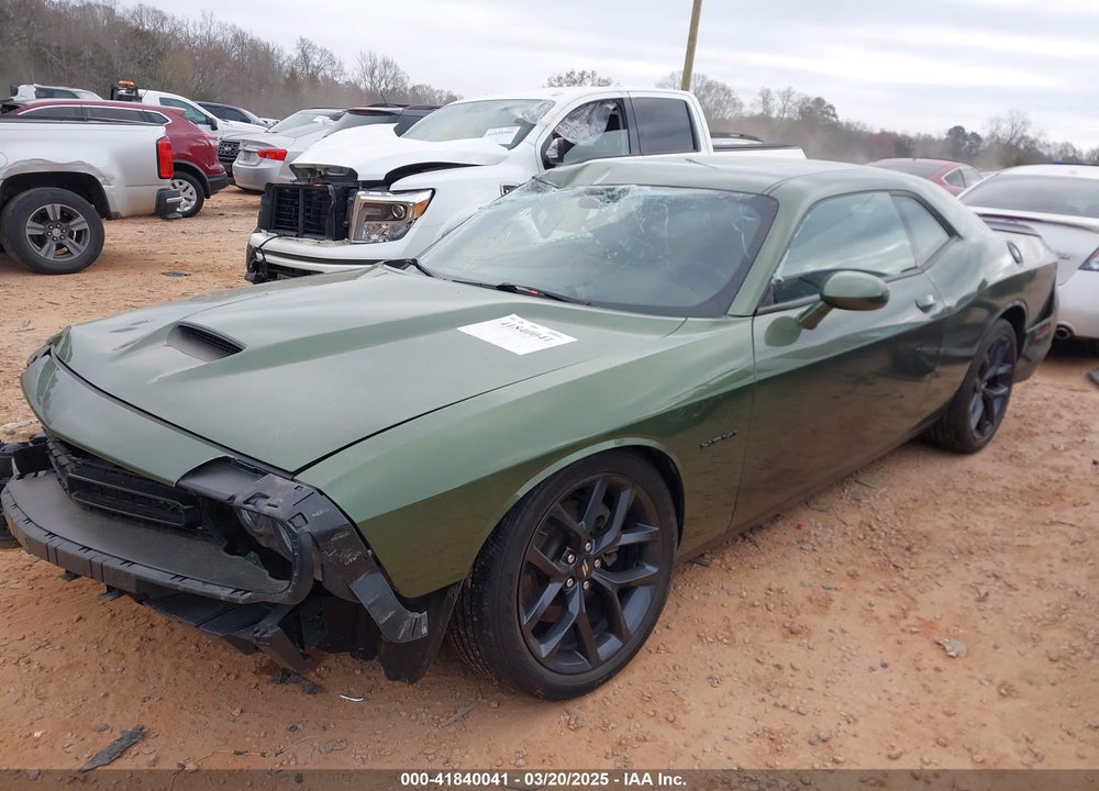 2021 DODGE CHALLENGER VIN: 2C3CDZBTXMH680623