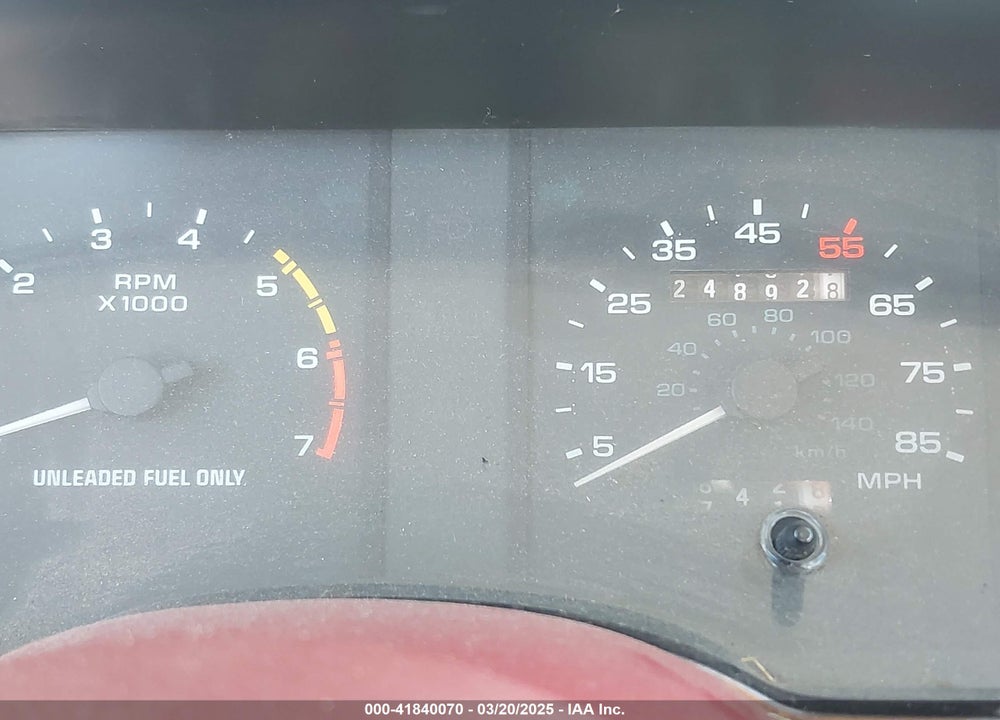 1987 FORD MUSTANG LX VIN: 1FABP40E2HF242293