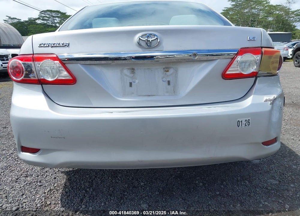 2011 TOYOTA COROLLA VIN: 2T1BU4EE9BC743970