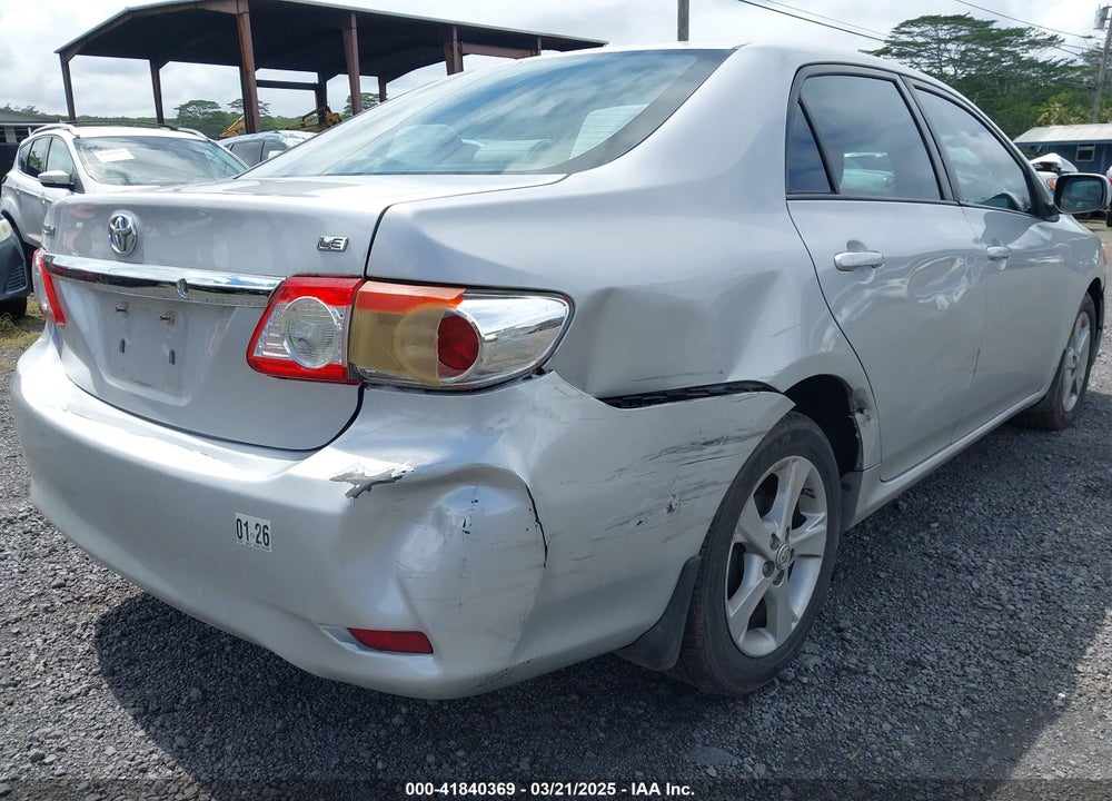 2011 TOYOTA COROLLA VIN: 2T1BU4EE9BC743970