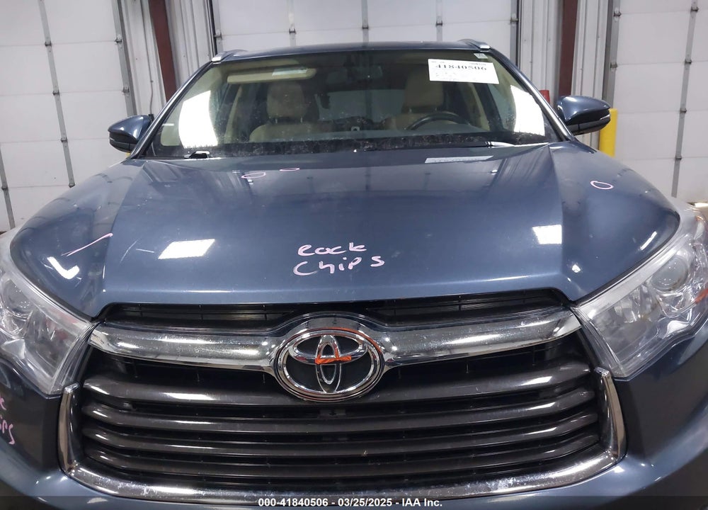 2015 TOYOTA HIGHLANDER VIN: 5TDDKRFH8FS103704