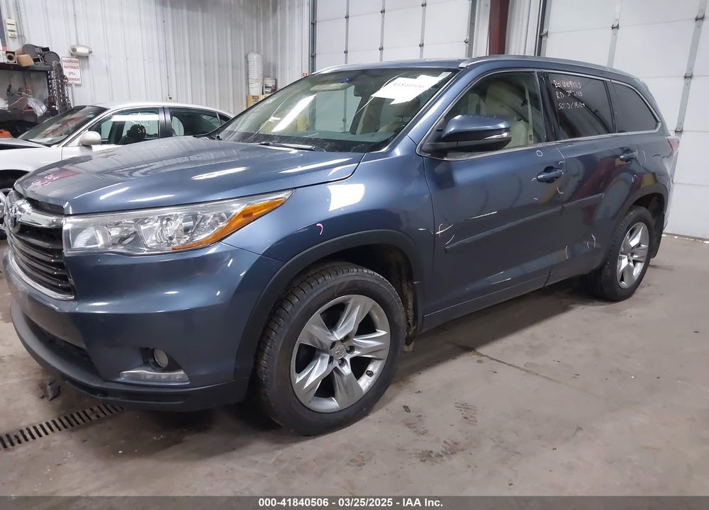 2015 TOYOTA HIGHLANDER VIN: 5TDDKRFH8FS103704