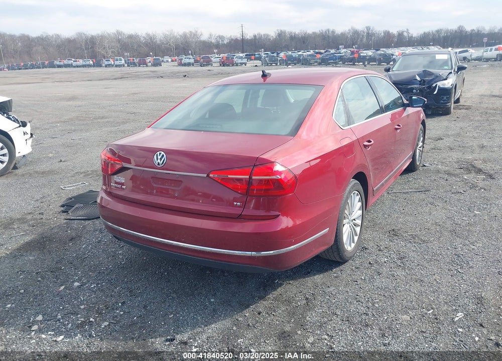 2016 VOLKSWAGEN PASSAT 1.8T SE VIN: 1VWBT7A30GC024435