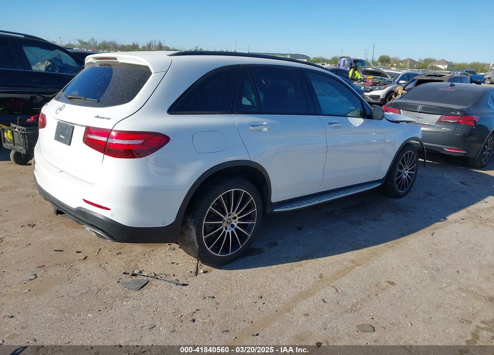 2019 MERCEDES-BENZ GLC 300 4MATIC VIN: WDC0G4KB1KV151611
