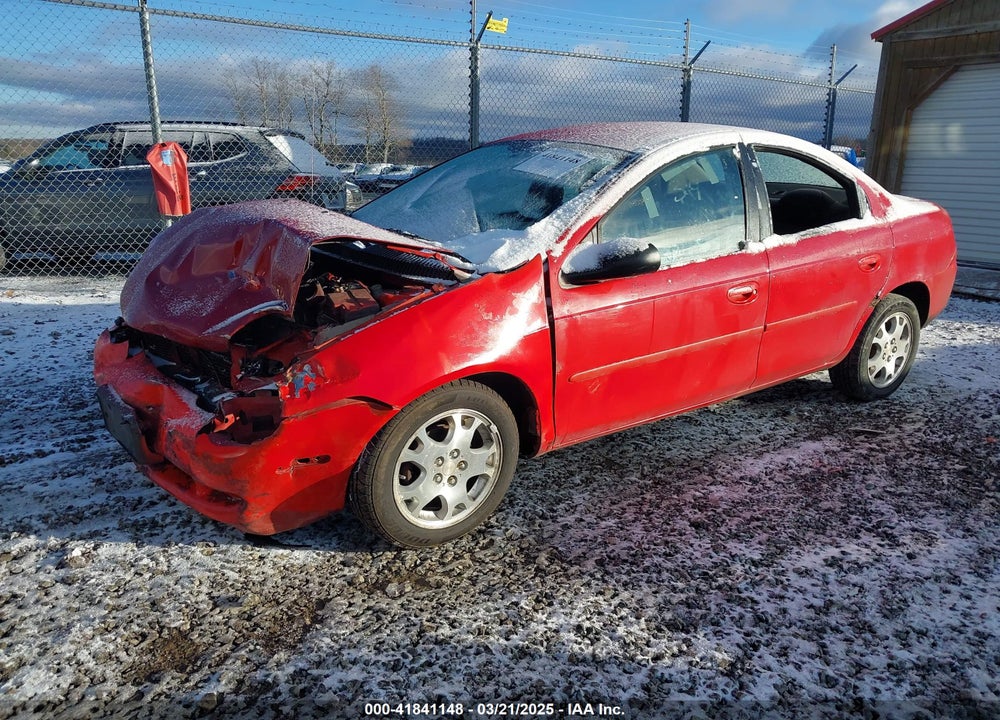 2005 DODGE NEON SXT VIN: 1B3ES56CX5D289405